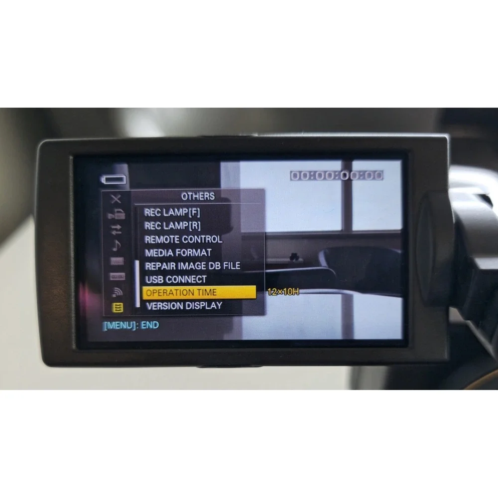 Sony HXR-NX3/1 NXCAM Professional Handheld Camcorder Only 120 Operational Hours